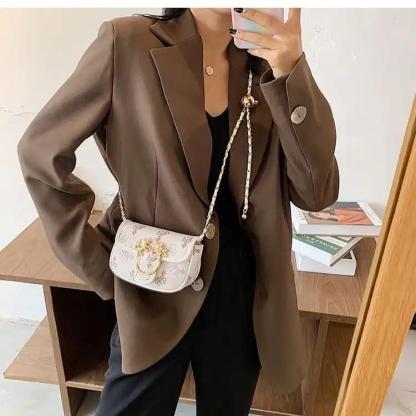 ミニバッグチェーンショルダーバッグ-xinru shop