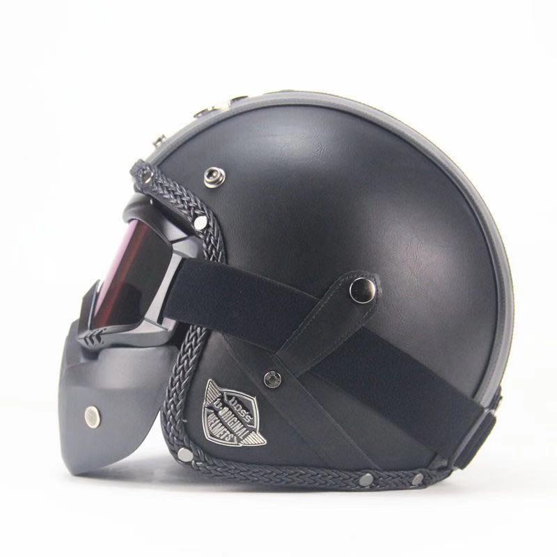 Leather Helmet -6-xinru shop