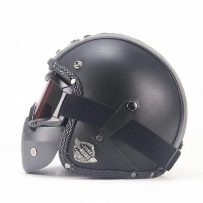 Leather Helmet -6-xinru shop