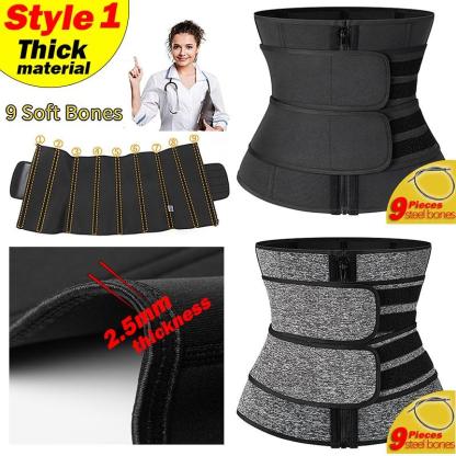 Ladies Neoprene Waist Trainer Sauna Sports Belt Shapewear-xinru