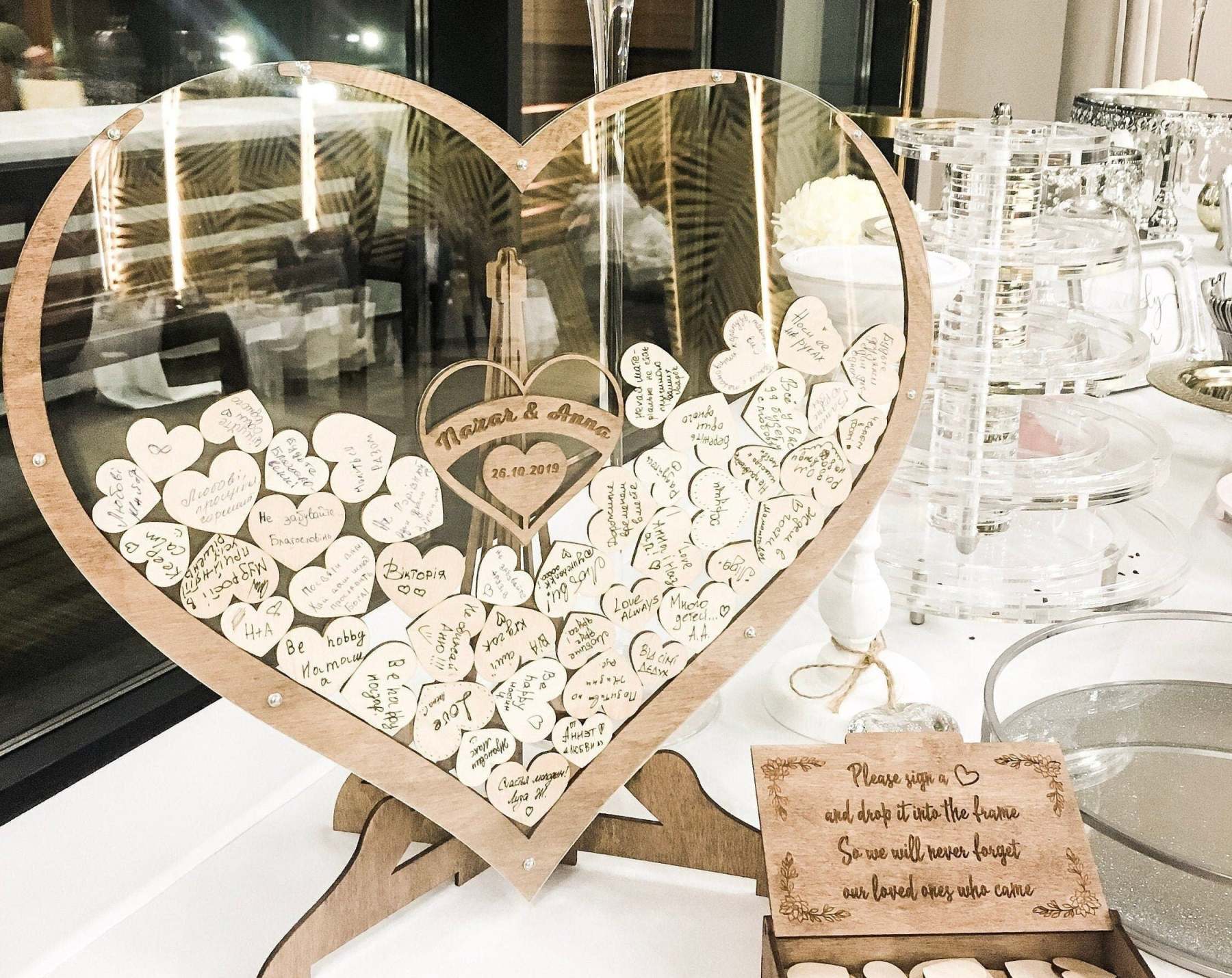 Wedding Alternative Guest Book Set Guest Book Sign Wedding Decor-xinru