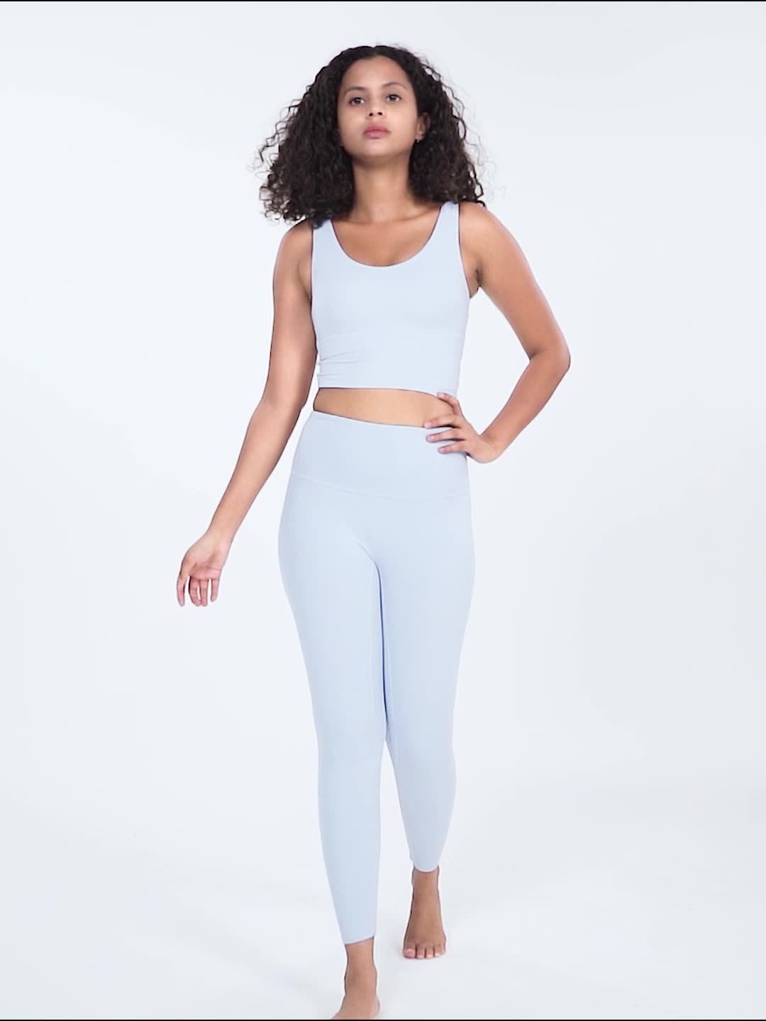 High Intensity Sports Bra Vest Style Seamless Sports Underwear Women's Running Sweat Absorbent Beauty Back Fitness Yoga Bra-xinru shop