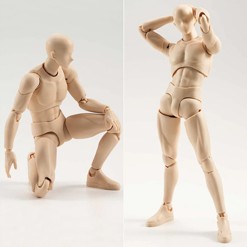 Anime Action Figure Toy Body Kun Body Chan Collectible-xinru
