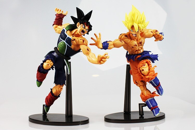 Dragon Ball Z Super Saiyan Son Goku  Bardock Figure 25cm-xinru