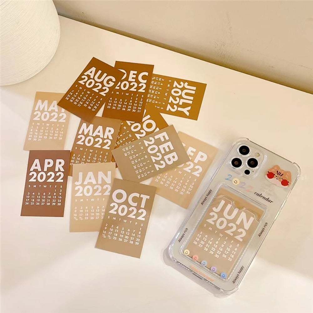 Calendar Card Holder Case-xinru