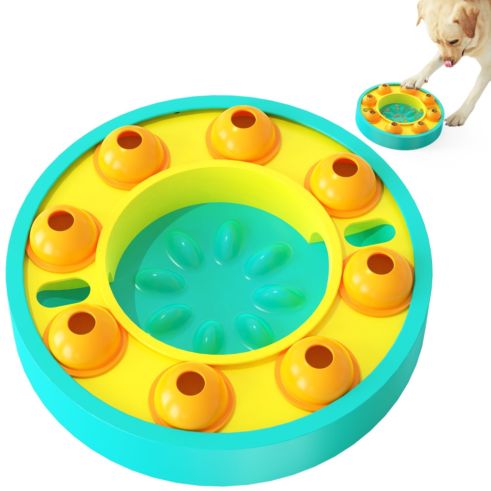 Dog Slow Eating Puzzle Toys-xinru