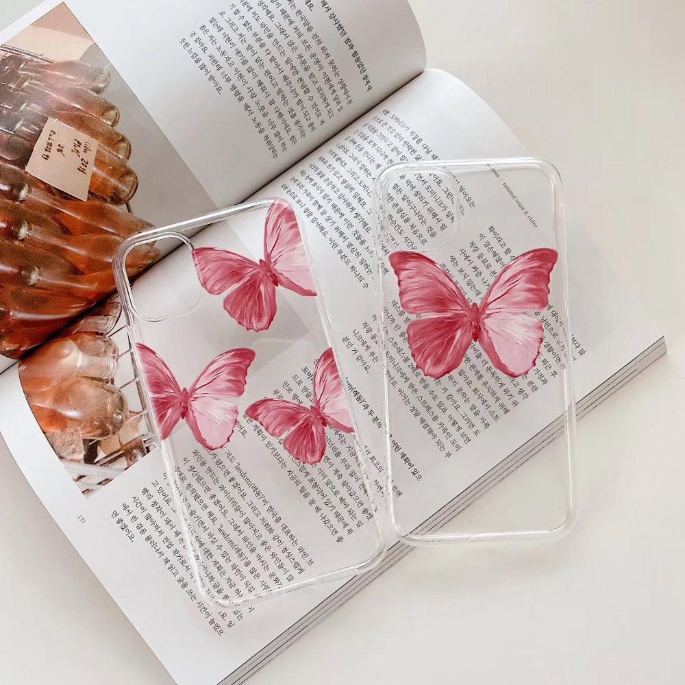 Pink Butterfly Case-xinru