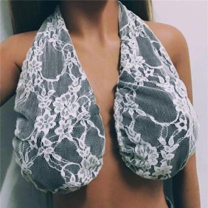 Breathy Solid Comfortable Neck Towel Bra for Women-xinru shop