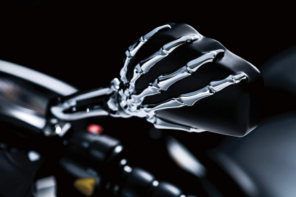 Skeleton Skull Hand Rear View Mirror-xinru shop