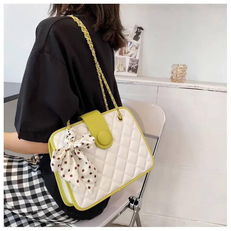 ボウチェーンショルダーバッグ-xinru shop