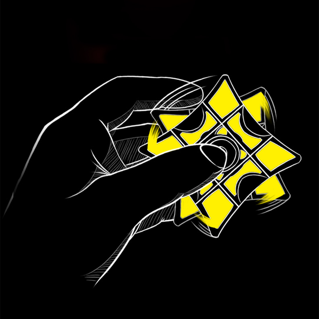 QiYi 1x3x3 Spinner-xinru shop