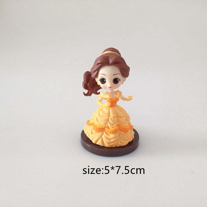 Q Posket Princess PVC Action Figures Collectible Model Toys-xinru