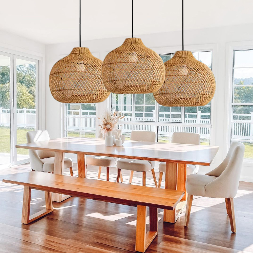 Woven Brass Mesh Pendant - The Forest & Co.