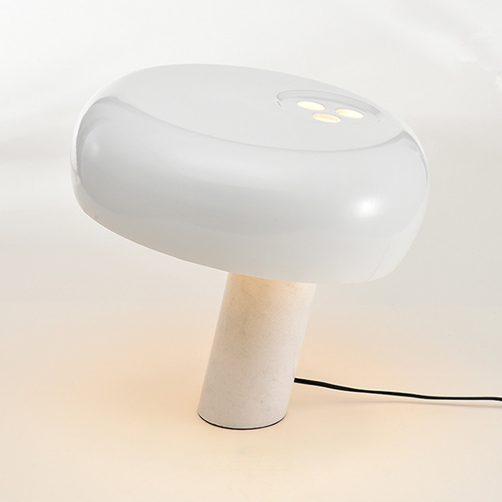 Italian Snoopy Mushroom Marble Table Lamp Bedside Lamp