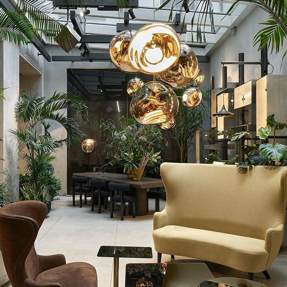 Designer Lava Chandelier Villa Loft Duplex Stairwell Pendant Light Apartment Living Room Empty Luxury Restaurant Lamp