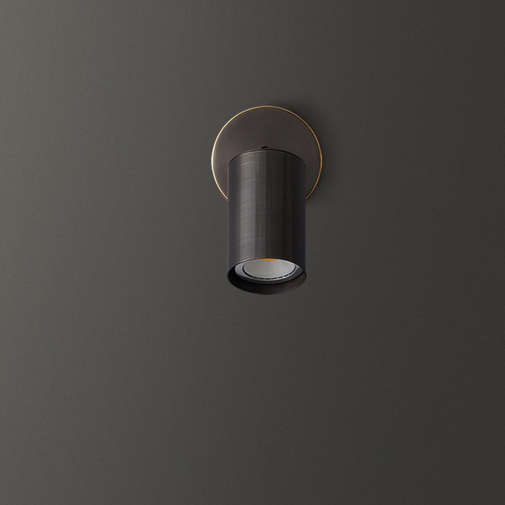Modern Luxury Bedroom Bedside Copper Wall Lamp Corridor Simple Spotlight