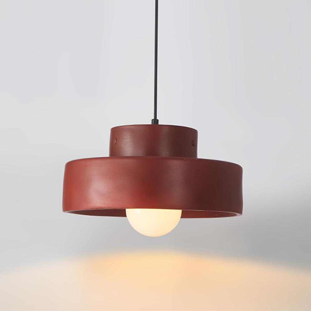 Nordic Original Minimalist Metal Chandelier Red, Green, Black