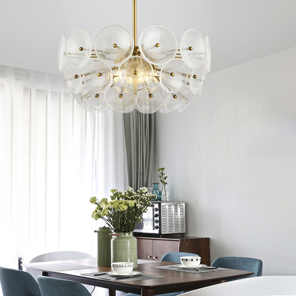Italian Designer Modern Living Room Crystal Chandelier Creative Glass Pendant Light