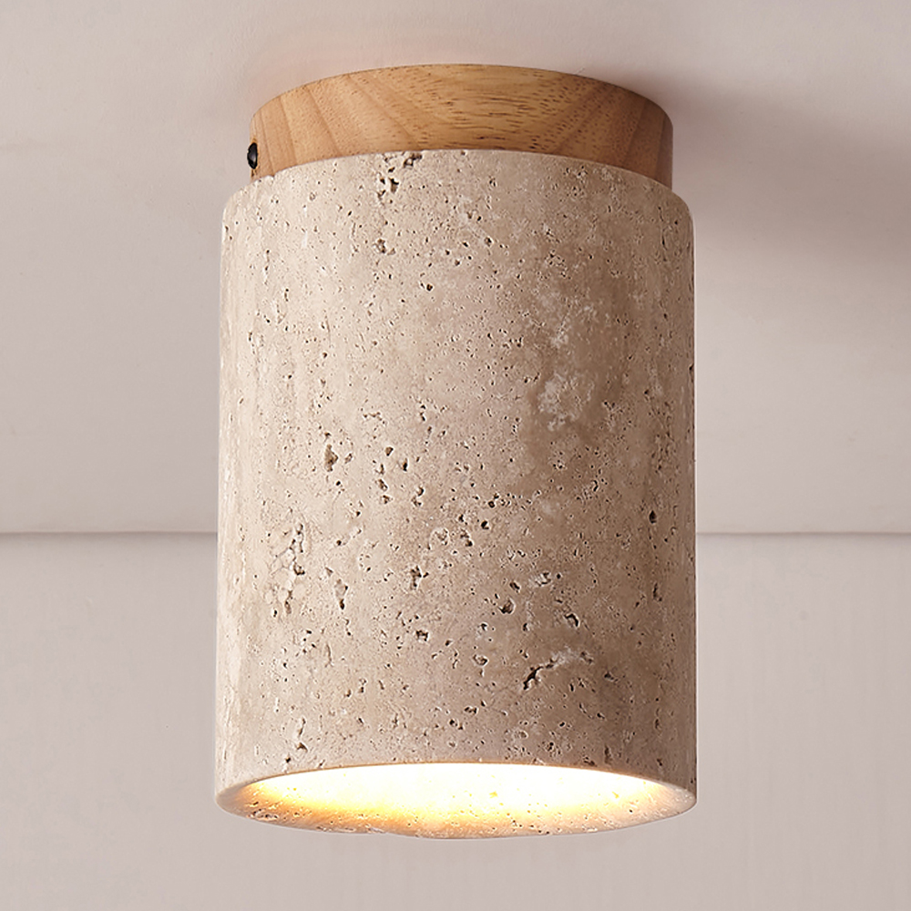 Nordic Living Room Corridor Wood Ceiling Lamp Designer Downlight