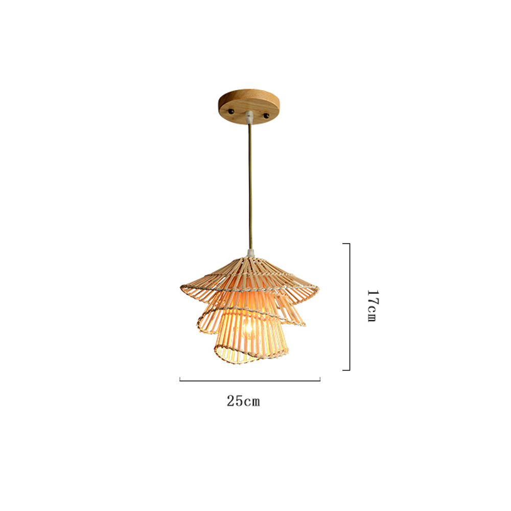 Creative Multi-layered Pendant Lights Dining Room Decoration Vintage Suspension Luminaire