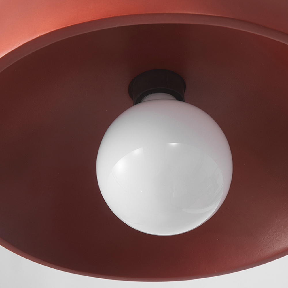 Nordic Original Minimalist Metal Chandelier Red, Green, Black