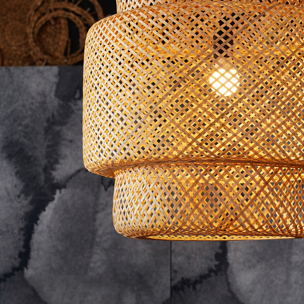 SINNERLIG Bamboo Pendant Light Nordic Simple Chandelier