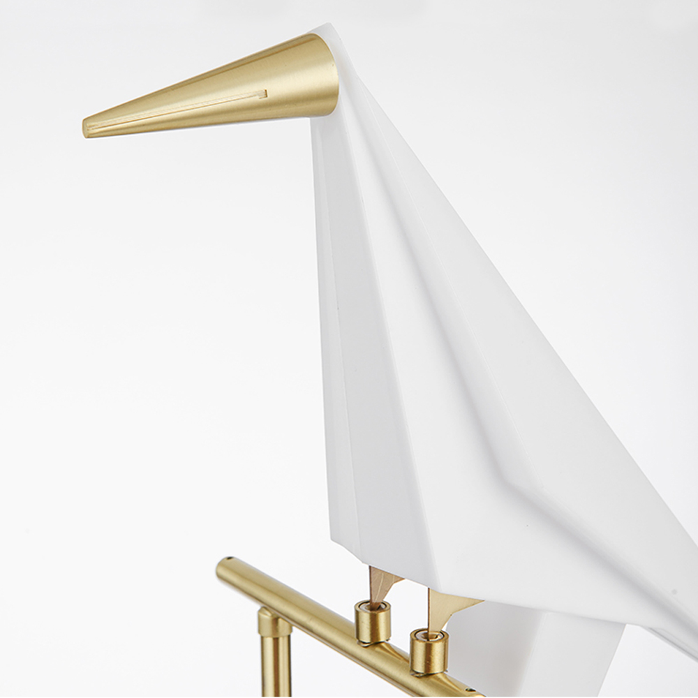 Nordic Luxury Thousand Paper Crane Bird Table Lamp
