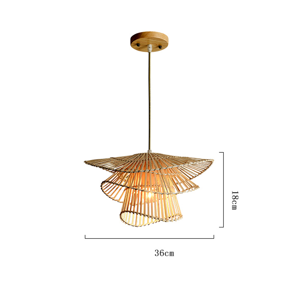 Creative Multi-layered Pendant Lights Dining Room Decoration Vintage Suspension Luminaire