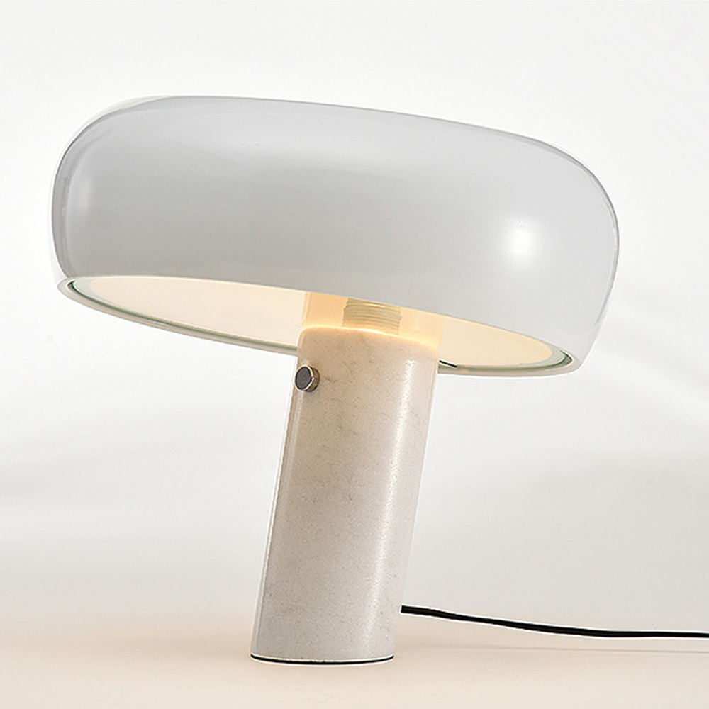 Italian Snoopy Mushroom Marble Table Lamp Bedside Lamp
