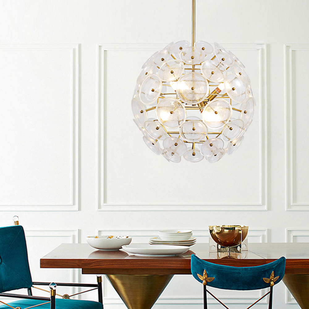 Italian Designer Modern Living Room Crystal Chandelier Creative Glass Pendant Light