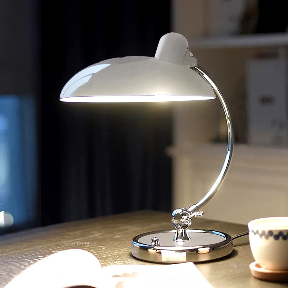 Denmark Kaiser Idell Engraved Table Lamp Classic Bauhaus Desk Lamp