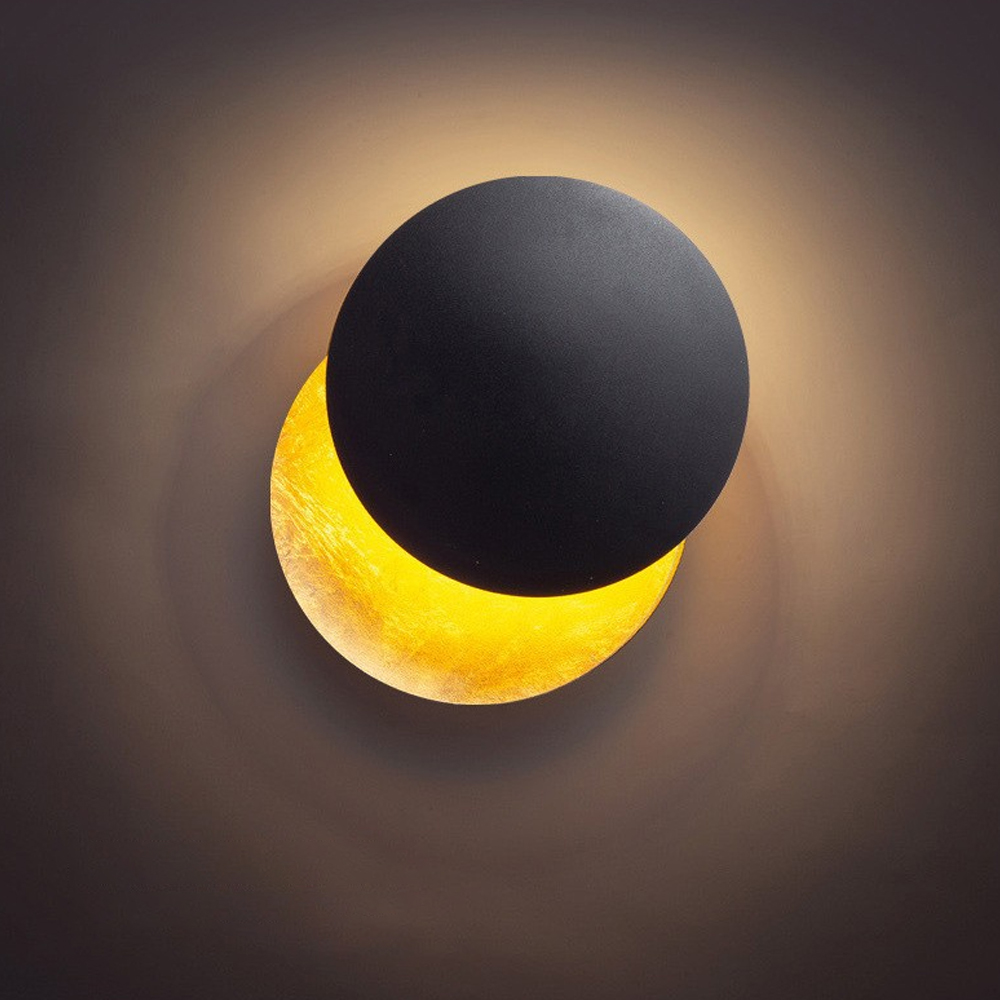 Italian Design Moon LED Lamp Bedside Wall Lamp Staircase Aisle Lights