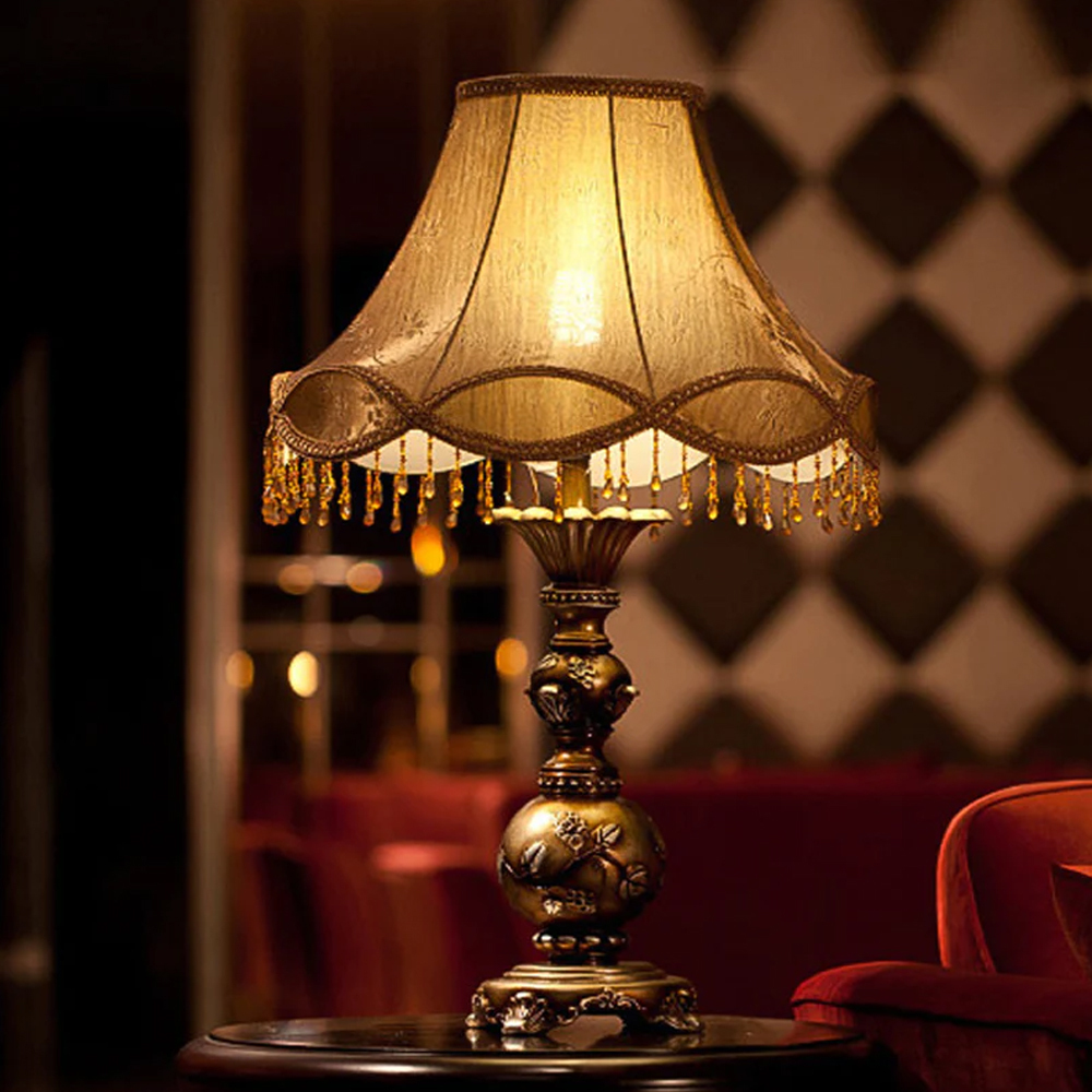 Victorian Vintage Table Lamp For Living Room Bedroom