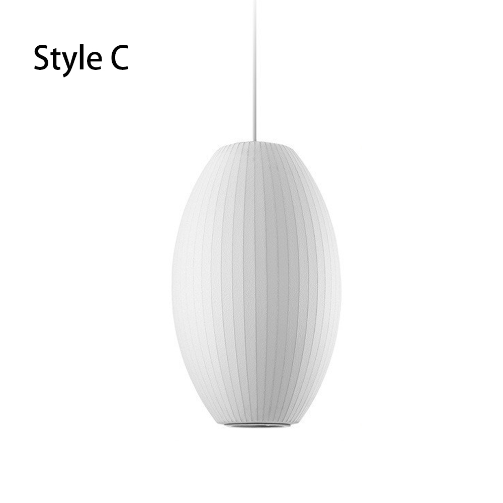 Nordic Italian Silk Chandelier Restaurant Fabric Chandelier Living Room Staircase Lights
