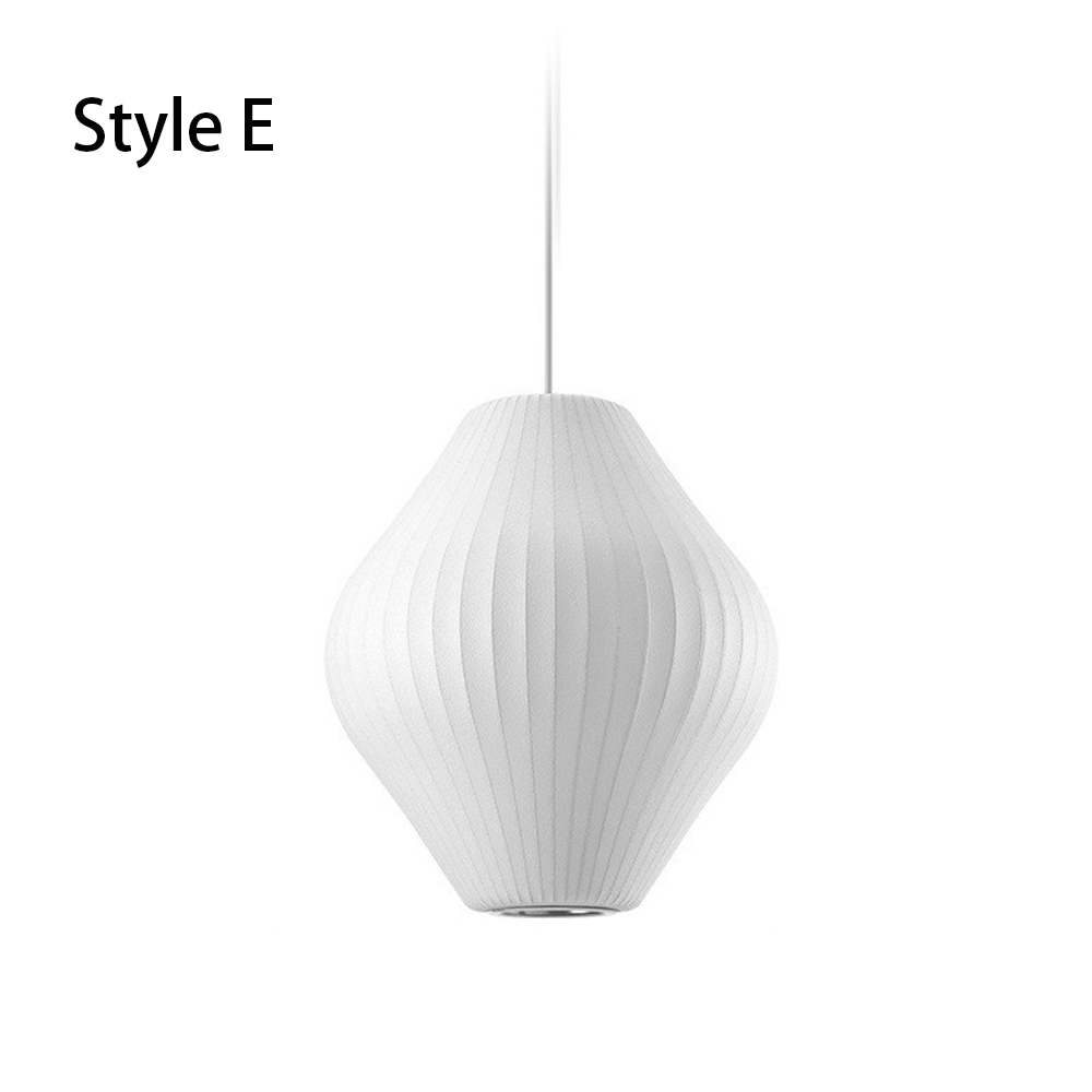 Nordic Italian Silk Chandelier Restaurant Fabric Chandelier Living Room Staircase Lights