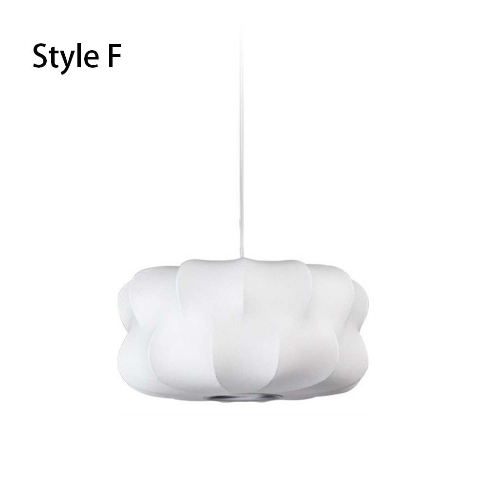 Nordic Italian Silk Chandelier Restaurant Fabric Chandelier Living Room Staircase Lights