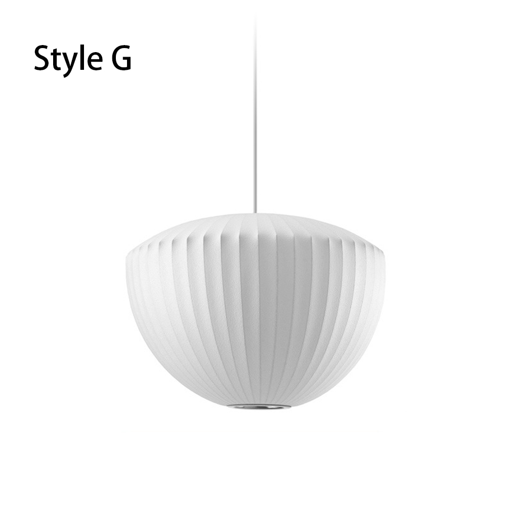 Nordic Italian Silk Chandelier Restaurant Fabric Chandelier Living Room Staircase Lights
