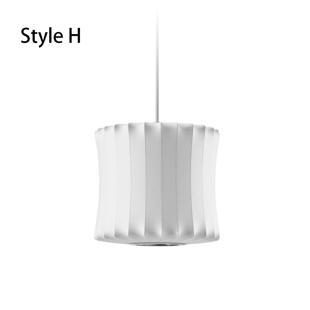 Nordic Italian Silk Chandelier Restaurant Fabric Chandelier Living Room Staircase Lights