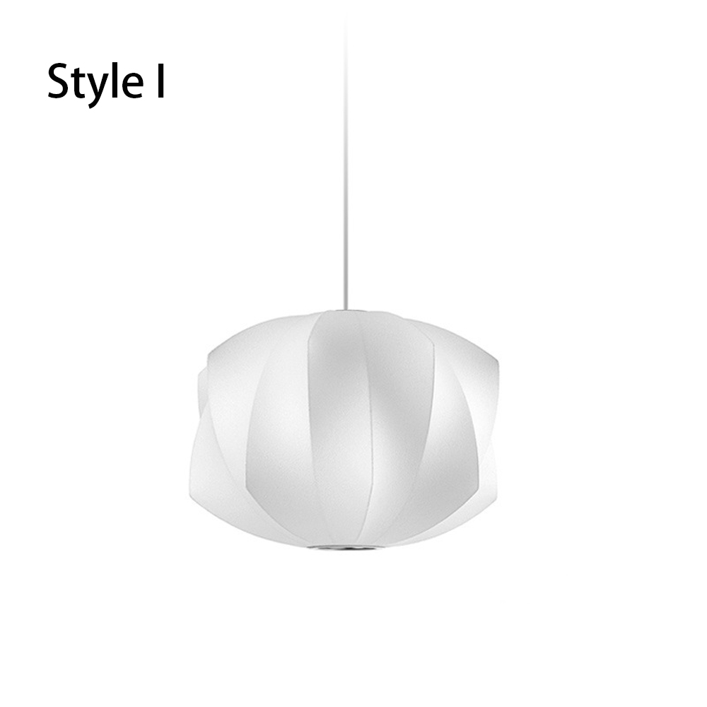 Nordic Italian Silk Chandelier Restaurant Fabric Chandelier Living Room Staircase Lights