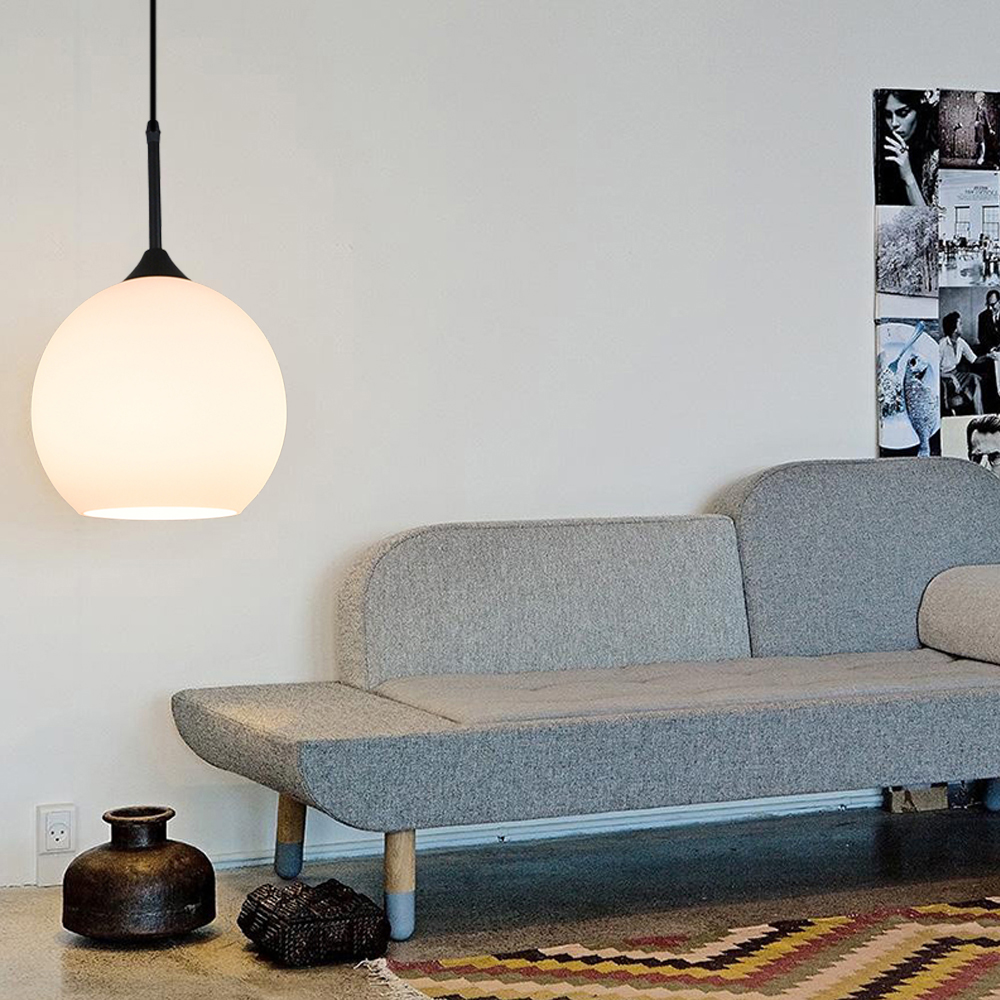 Danish Wohlert Glass Chandelier For Dining Room, Living Room, Bedroom