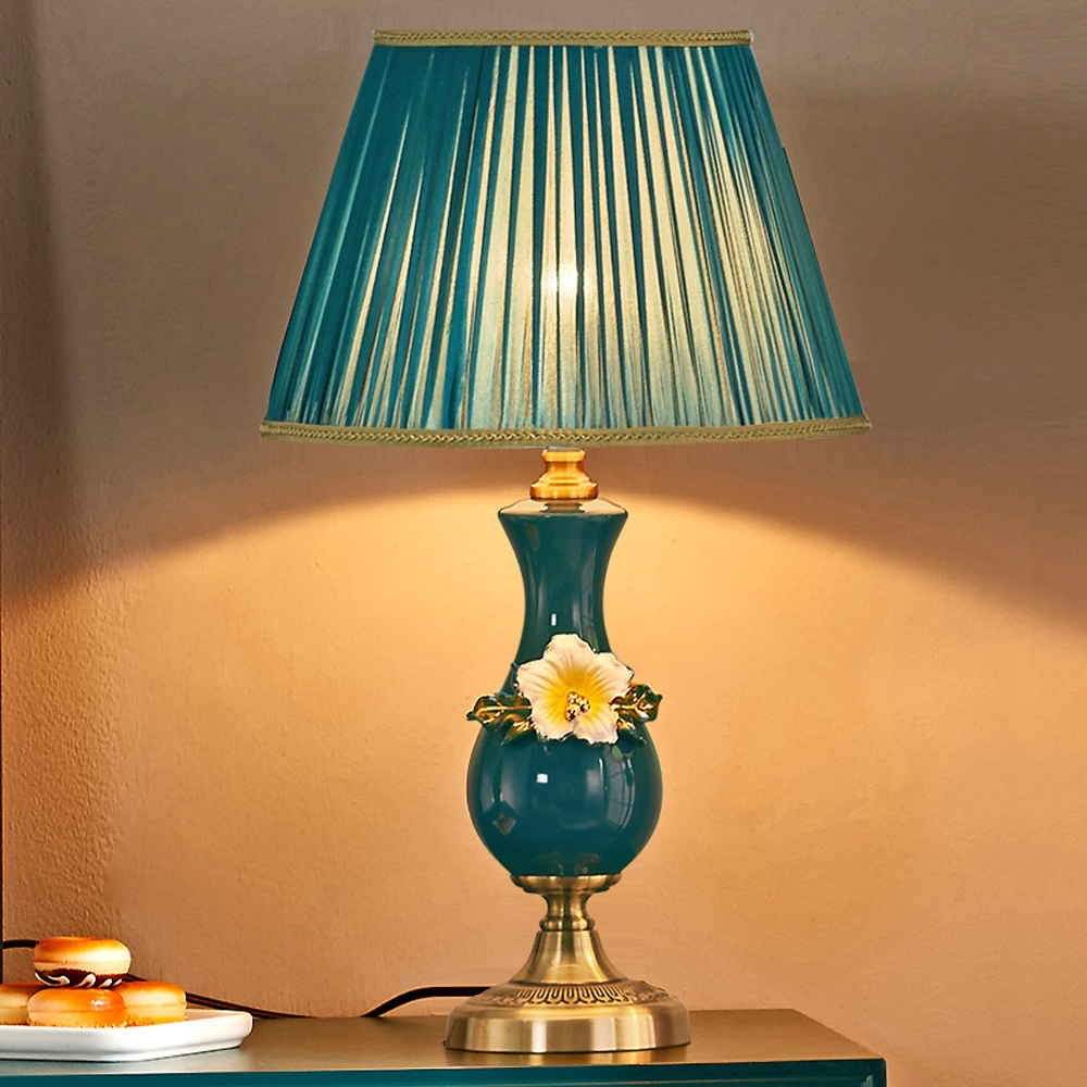Mid Century Modern Brass Table Lamp Floor Lamp Bedroom Nightstand Lamp