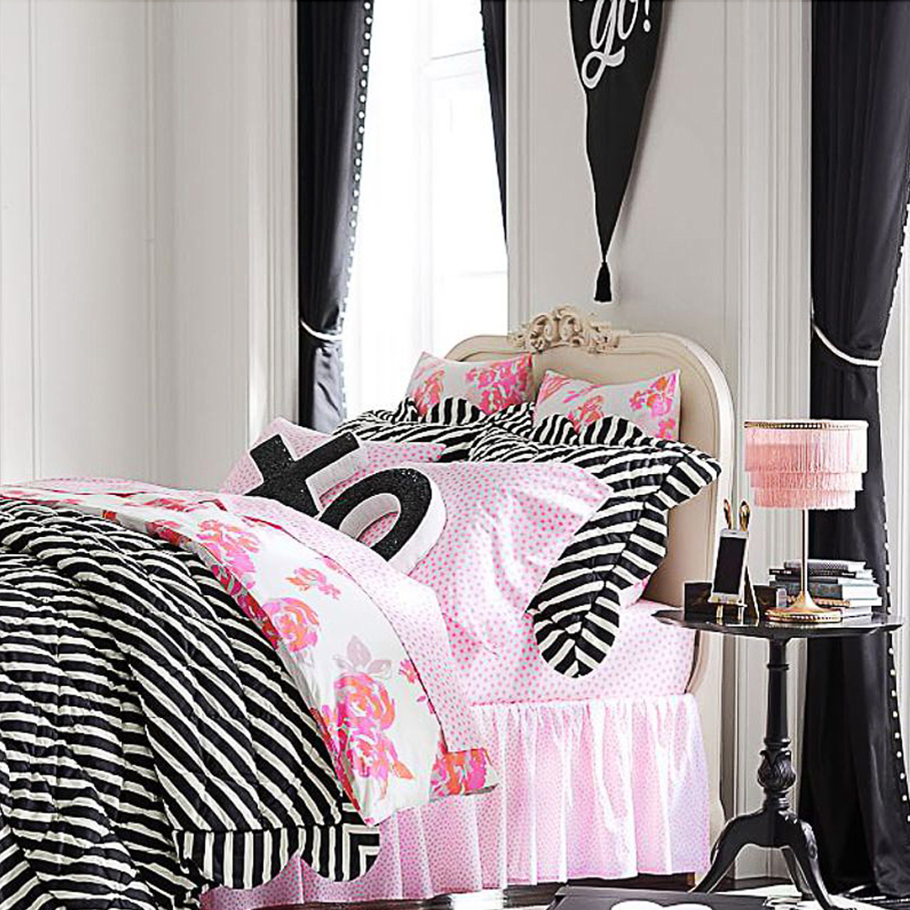 Nordic Tassel Table Lamp Macaron Bedside Lamp