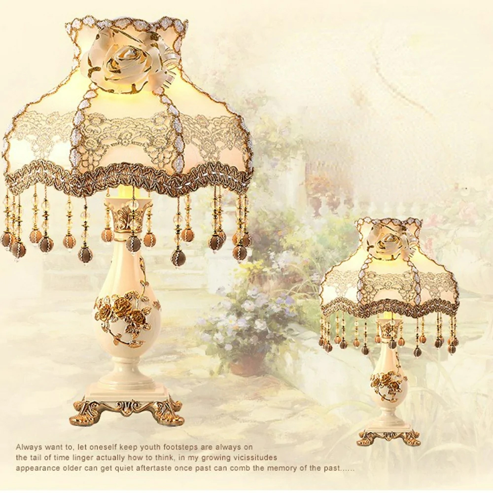 Victorian Vintage Table Lamp For Living Room Bedroom