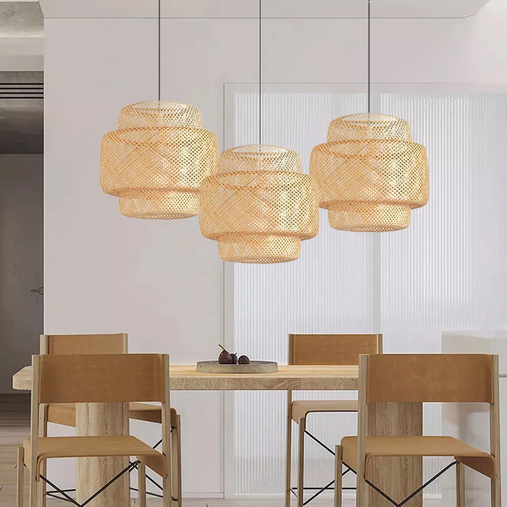 SINNERLIG Bamboo Pendant Light Nordic Simple Chandelier