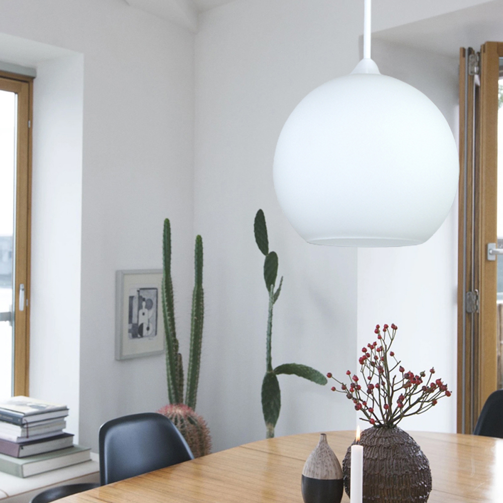 Danish Wohlert Glass Chandelier For Dining Room, Living Room, Bedroom