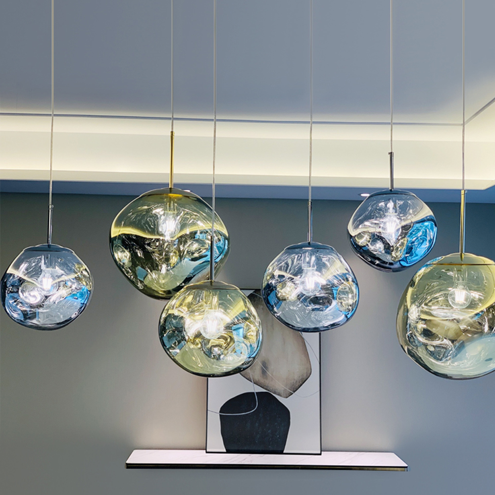 Designer Lava Chandelier Villa Loft Duplex Stairwell Pendant Light Apartment Living Room Empty Luxury Restaurant Lamp
