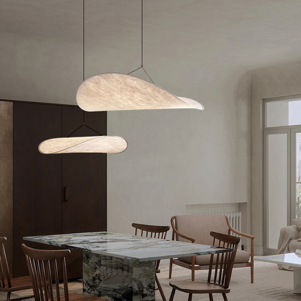 Denmark Luxury New Works Silk Chandelier For Dining Room Living Room