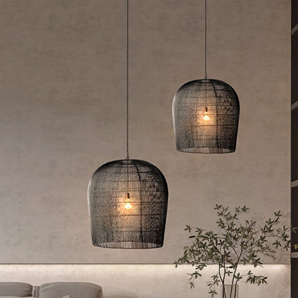 Curated visual reference: Visual Reference: Coastal Chic Rattan Lighting Natural Handwoven Pendant Lamp Shade