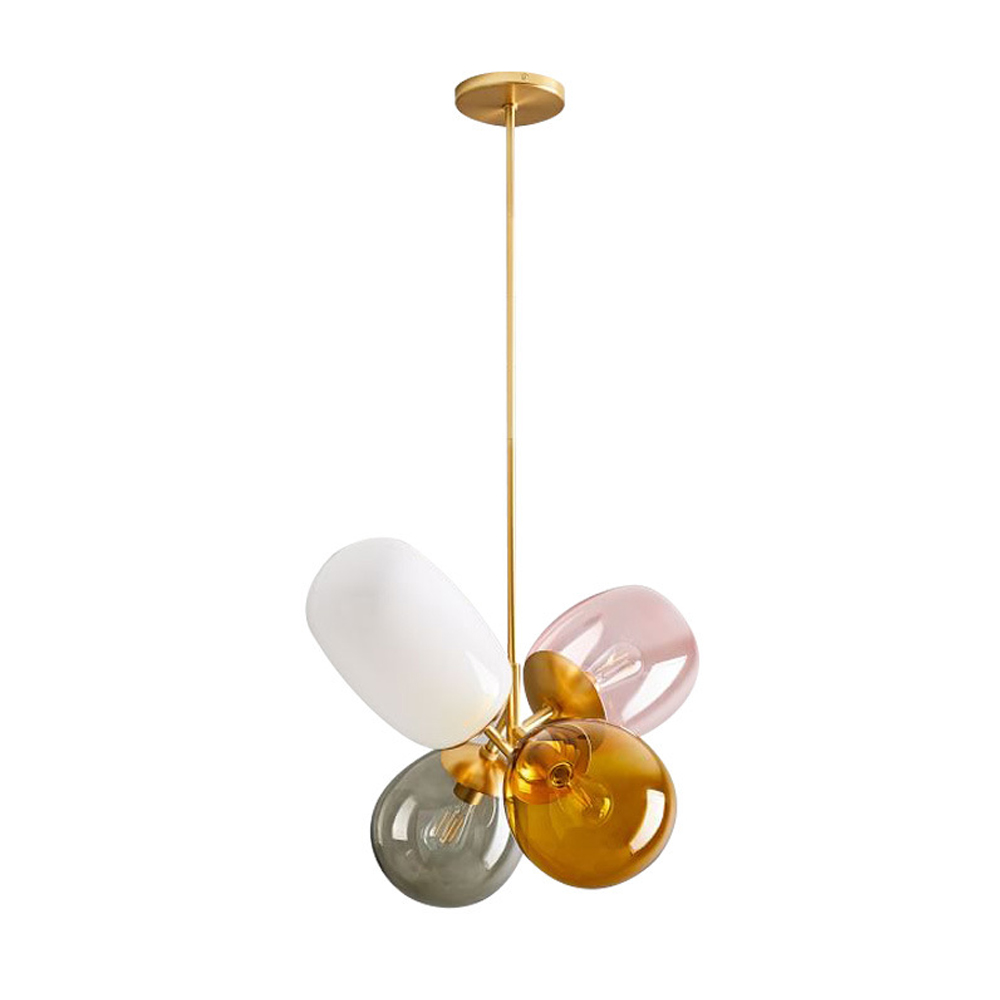 Nordic Glass Balloon Chandelier Children's Room Bedroom Lamps