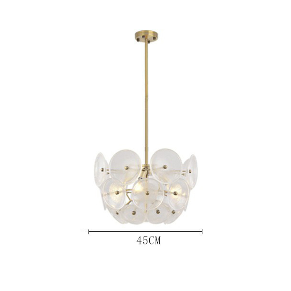 Italian Designer Modern Living Room Crystal Chandelier Creative Glass Pendant Light